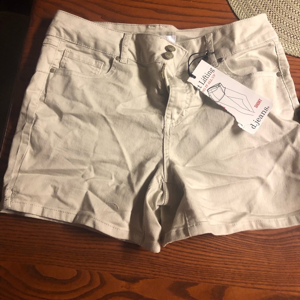 Size 14 sand colored shorts